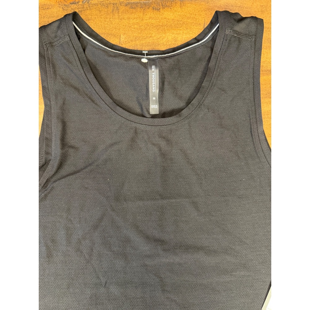 Ten Thousand Versatile Tank Mens Medium Black Athletic Training Shirt